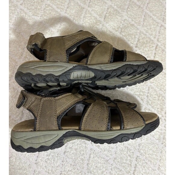 Coleman Excursion Series Kyran Brown Sandals Adjustable Heel Comfort Mens Size 8 - Picture 4 of 15
